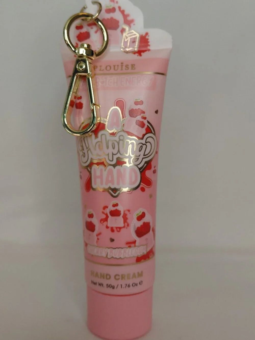 P.Louise A Helping Hand Cream - Cherry Bubblegum